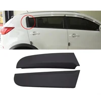 Marco trasero de puerta de guarnición de Pilar C negro genuino LH RH 2 uds para KIA Sportage 2011-2016 OEM 832703 W000 832803 W000