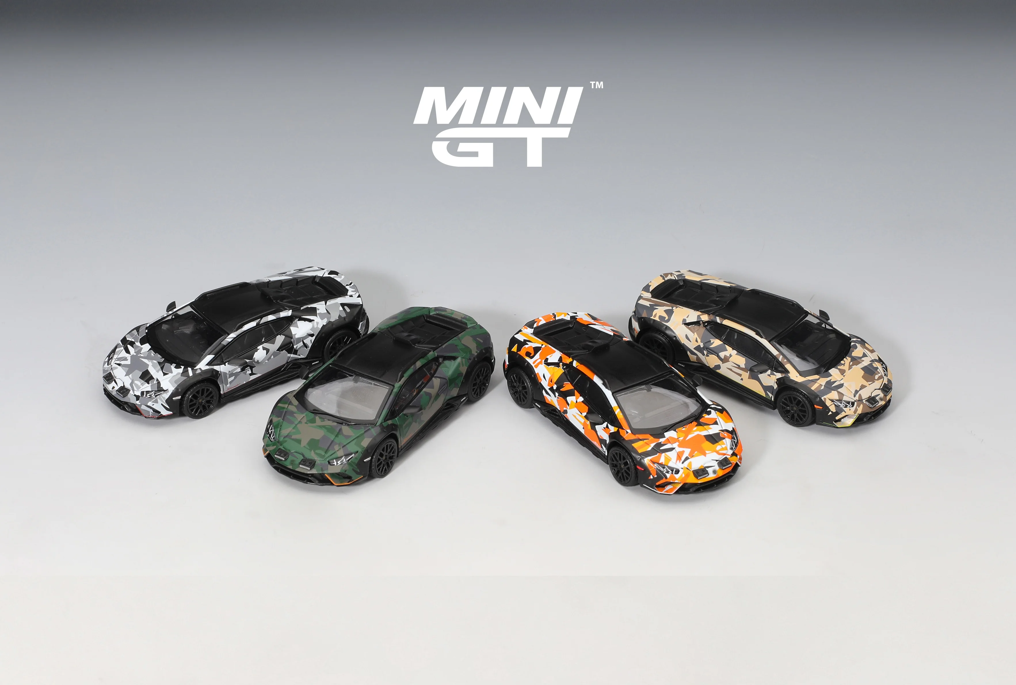 Minigt 1:64 Huracán Sterrato All-Terrain Set Diecast Model Car Limited Edition Alloy
