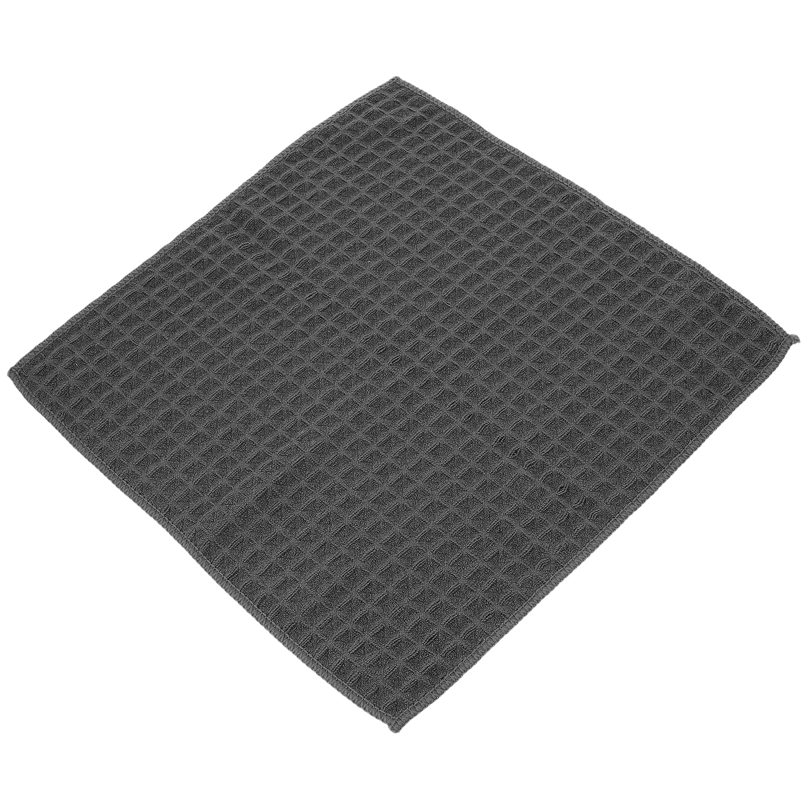 

Fiber Kitchen Cleaning Towel 30x30cm Deep Gray 380GSM Reusable Dishcloth Absorbent Oil Water Versatile