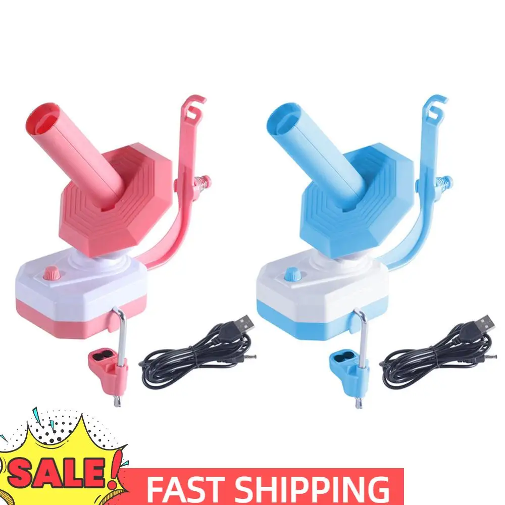 

Electric Yarn Ball Winder Automatic Yarn Cake Winder Yarn Spinner Yarn Roller for Knitting Lovers