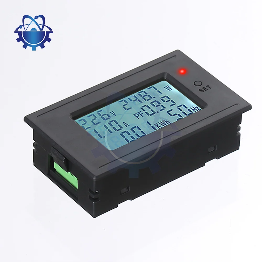 1100W/2200W/4400W/22000W Digitale AC Voltmeter Ampeter Voltmeter Voltmeter Huidige Voltdetector Tester Monitor Panel Power Wattmeter Meter