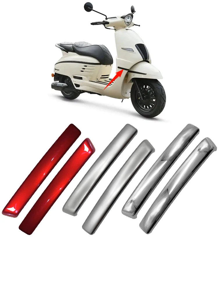 

Front Panel Chrome Trim Strip Rear Guard Trim For Peugeot Django150 Django 125 QP150T C