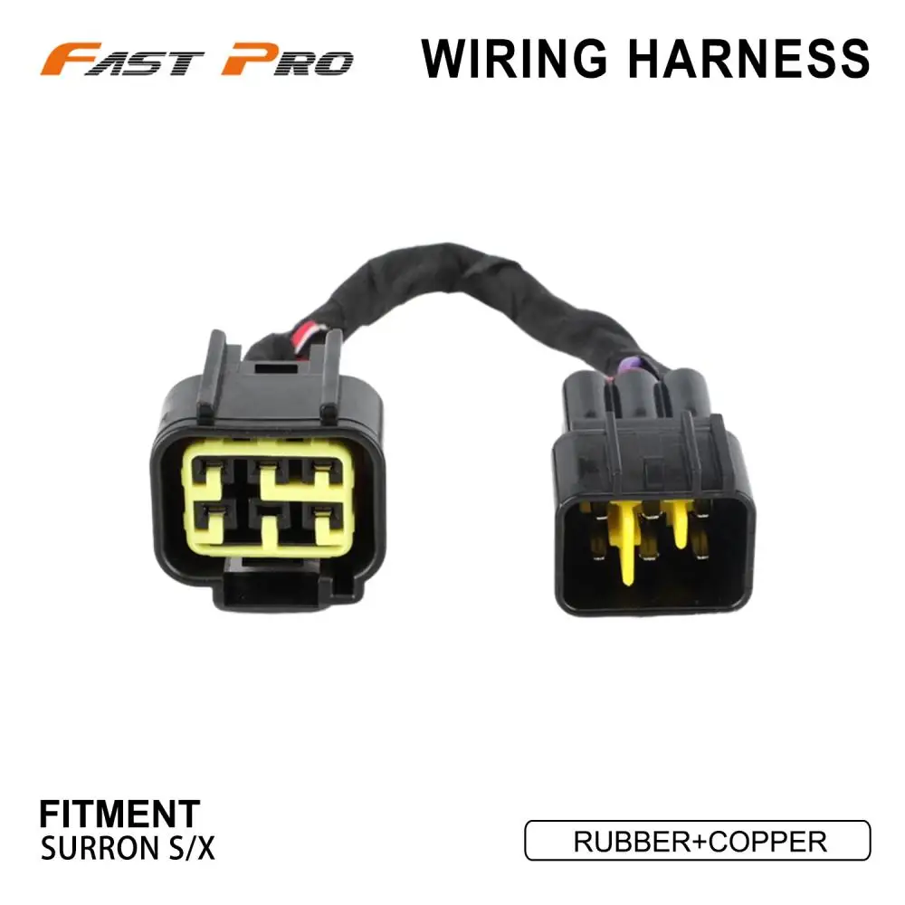 Vehicle Wiring Harness Fault Detection Line Motorcycle Accessories For SURRON Surron S/X Rubber Copper Electric Off-Road Bike