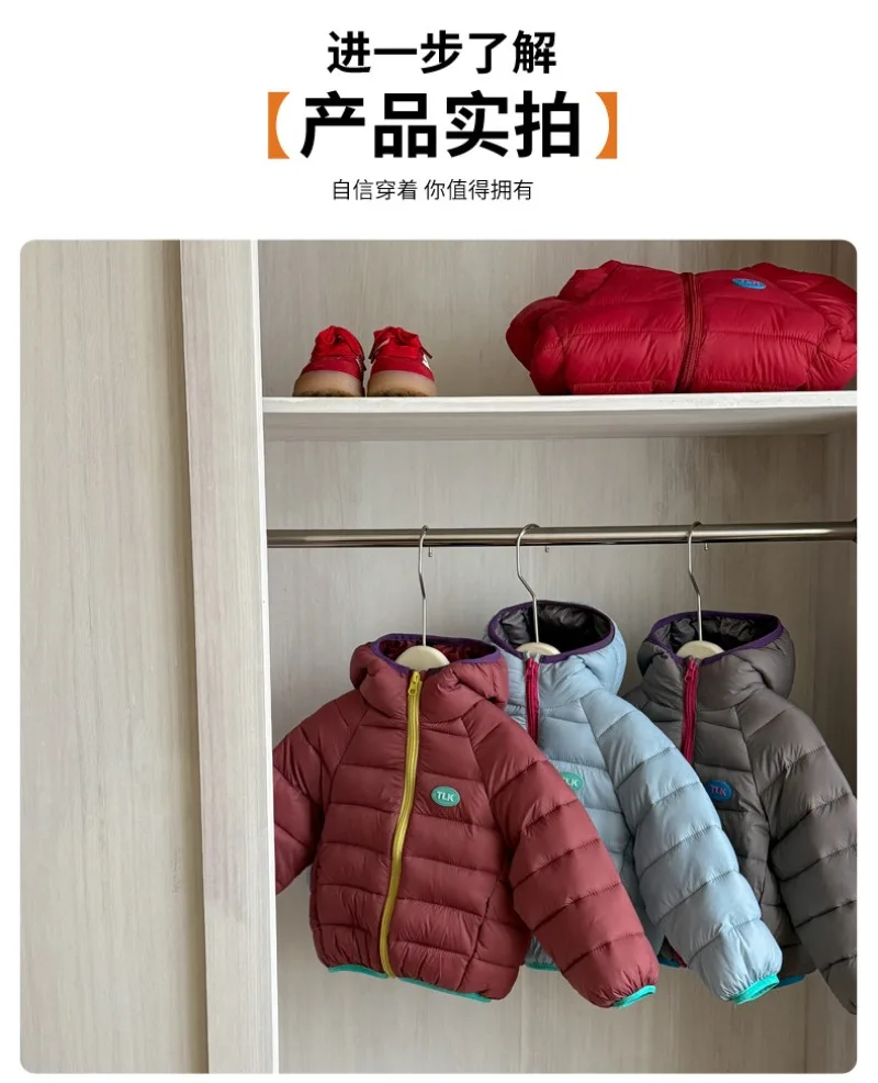 Bellbell Herbst Winter Neugeborene Mädchen Parkas 1-6 Jahre Kinder Mädchen Leichte Oberbekleidung Mantel Dicke Warme Mädchen Kapuzenjacke für Kleinkinder – Detail 11