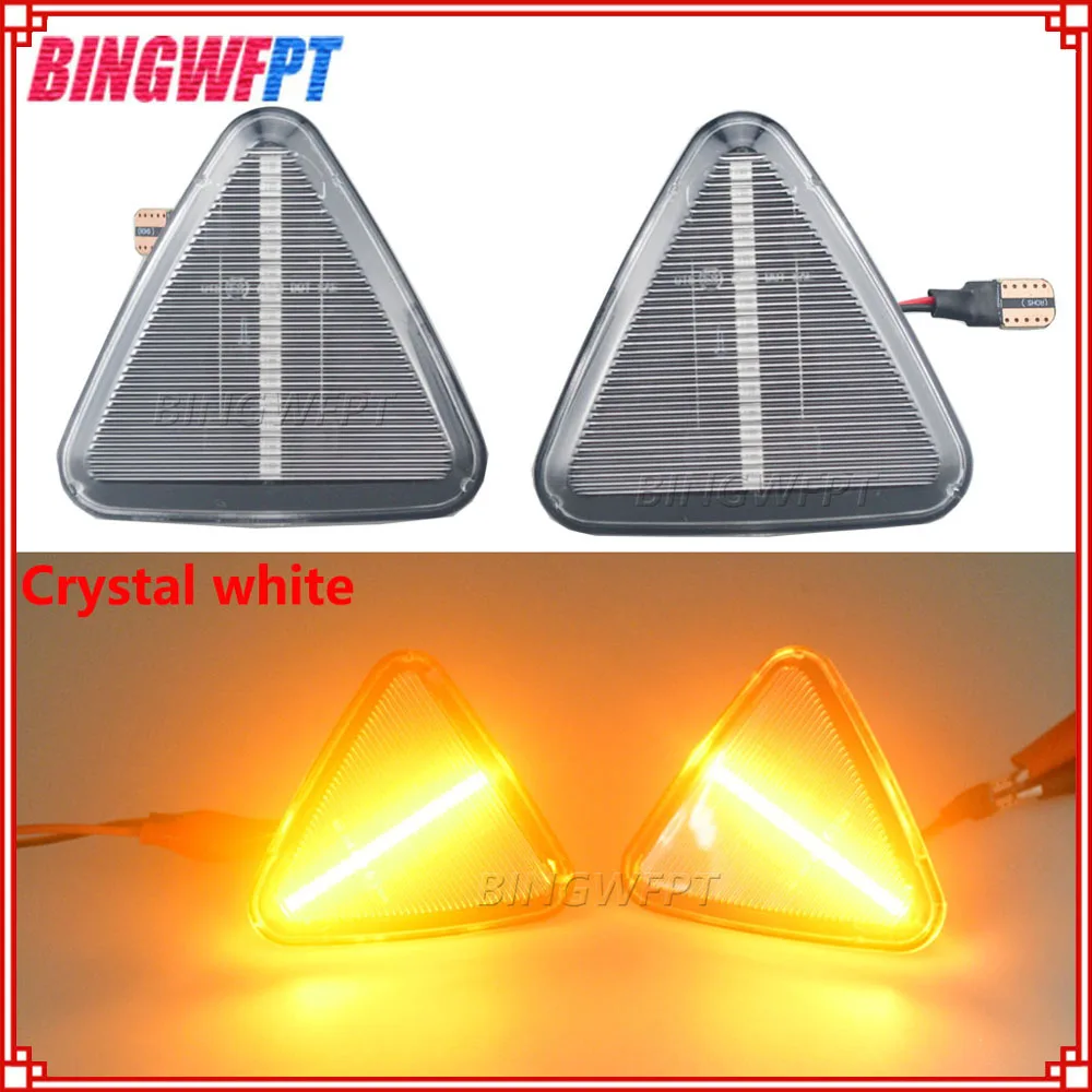 

2 шт. динамический светодиодный боковой габаритный фонарь, последовательный поворотник для RENAULT KANGOO II 2008 2009 2010 2011 2012 2013