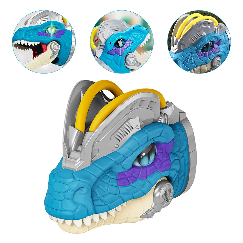 Brinquedo de fantoche de mão de dinossauro, fantoches de animais realistas para crianças, brinquedos criativos de dinossauro, presentes educativos, mão de desenho animado