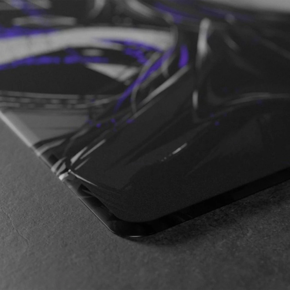 Glsswrks X Zane Glass Gaming Mouse Pad Reproduced Upgrade Coated