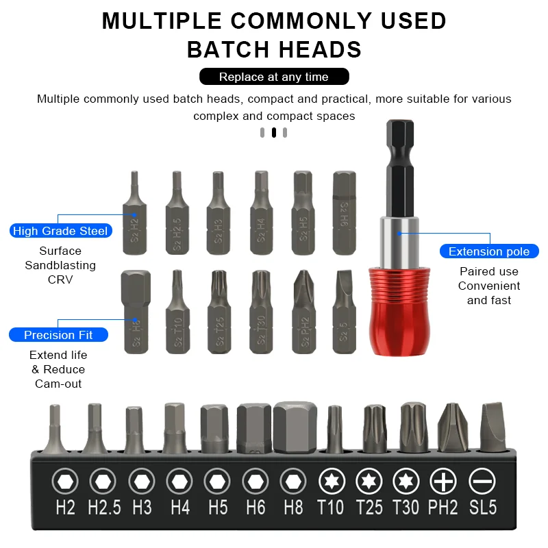 Juego de llaves de trinquete para bicicleta - Kit multiherramientas - imagen 4