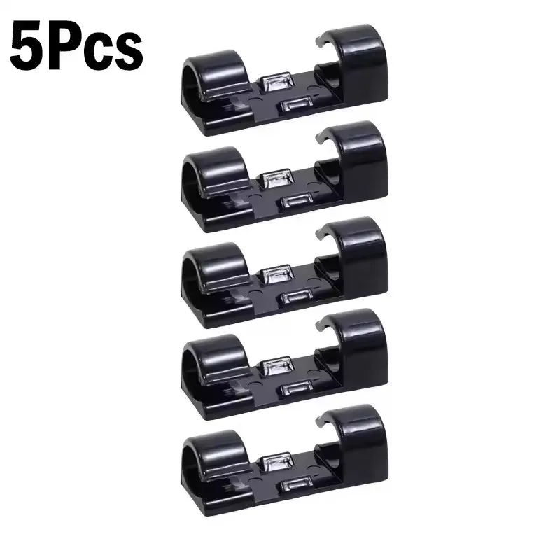 Kabelclips Organizer Drop Wire Holder Snoerbeheer Zelfklevende kabelmanager Vaste klem Draadhaspel voor thuiskantoor Auto