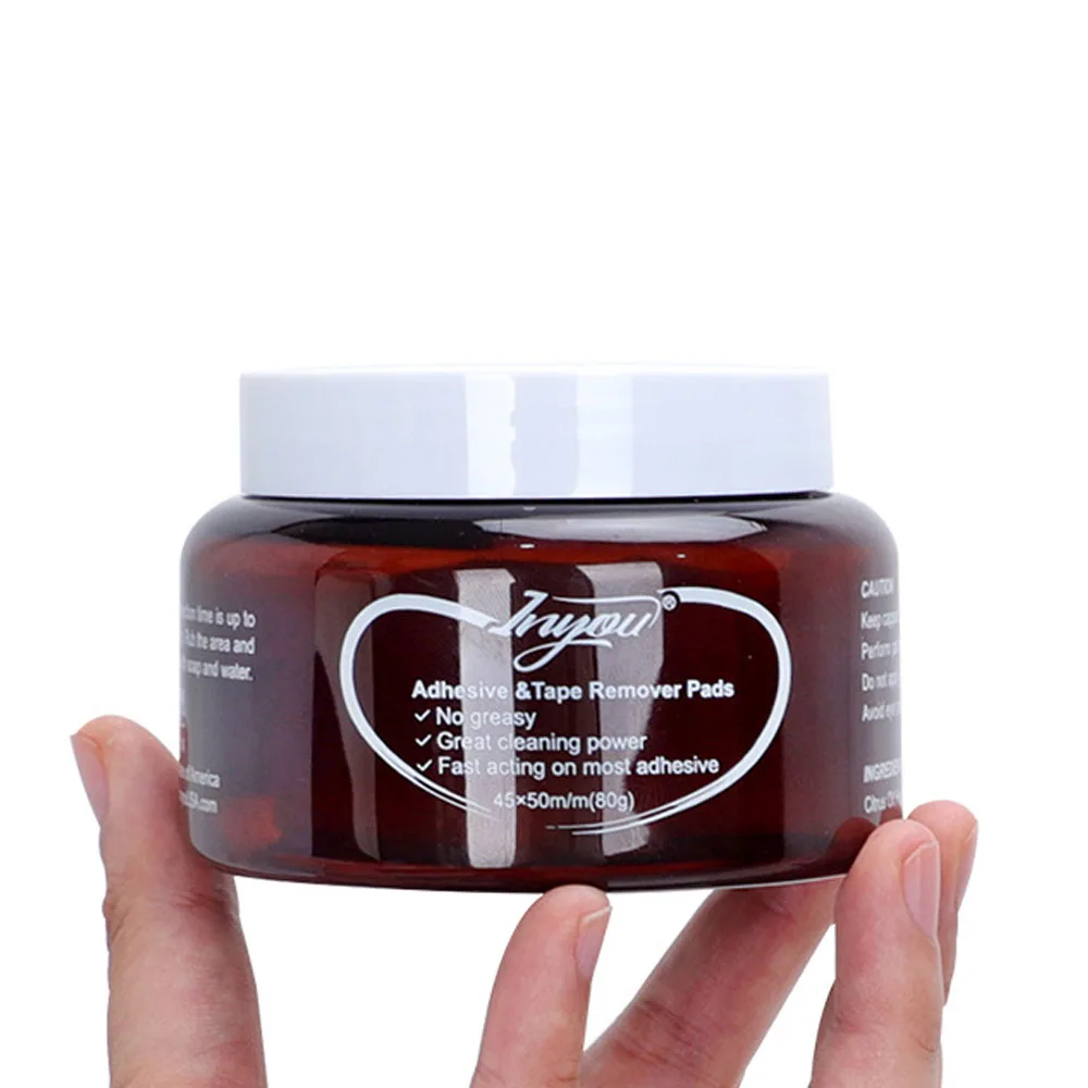 

Салфетки для удаления клея Подушечки для снятия клейкой ленты Нежные подушечки для чистки париков с кружевной передней частью для париков и наращивания