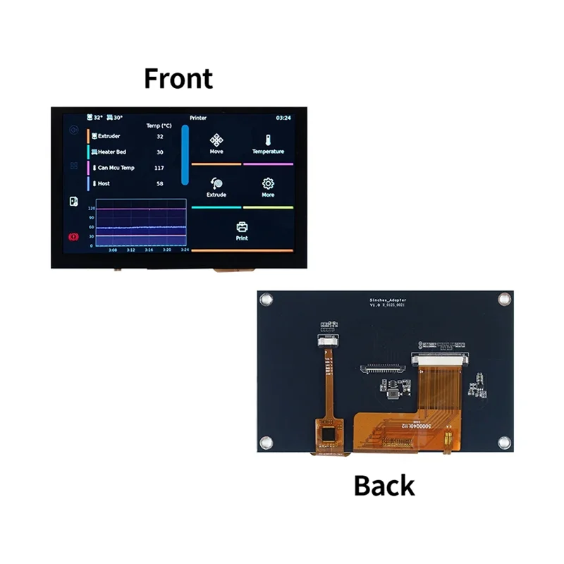 

【Hot-Sell】5Inch CM68 LCD Screen High-Resolution Touch Screen For CM68 Catalyst Motherboard 3D Replacement Part