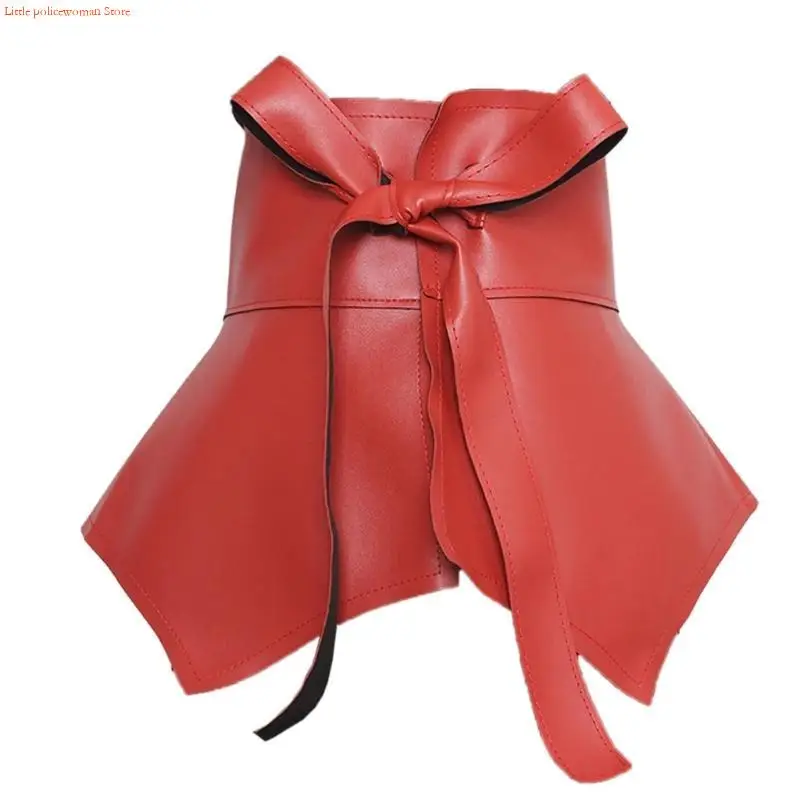 F92d 우아한 언더 버스트 허리 벨트 PEPLUM 체인 트렌디 한 허리 벨트 프릴 탄성