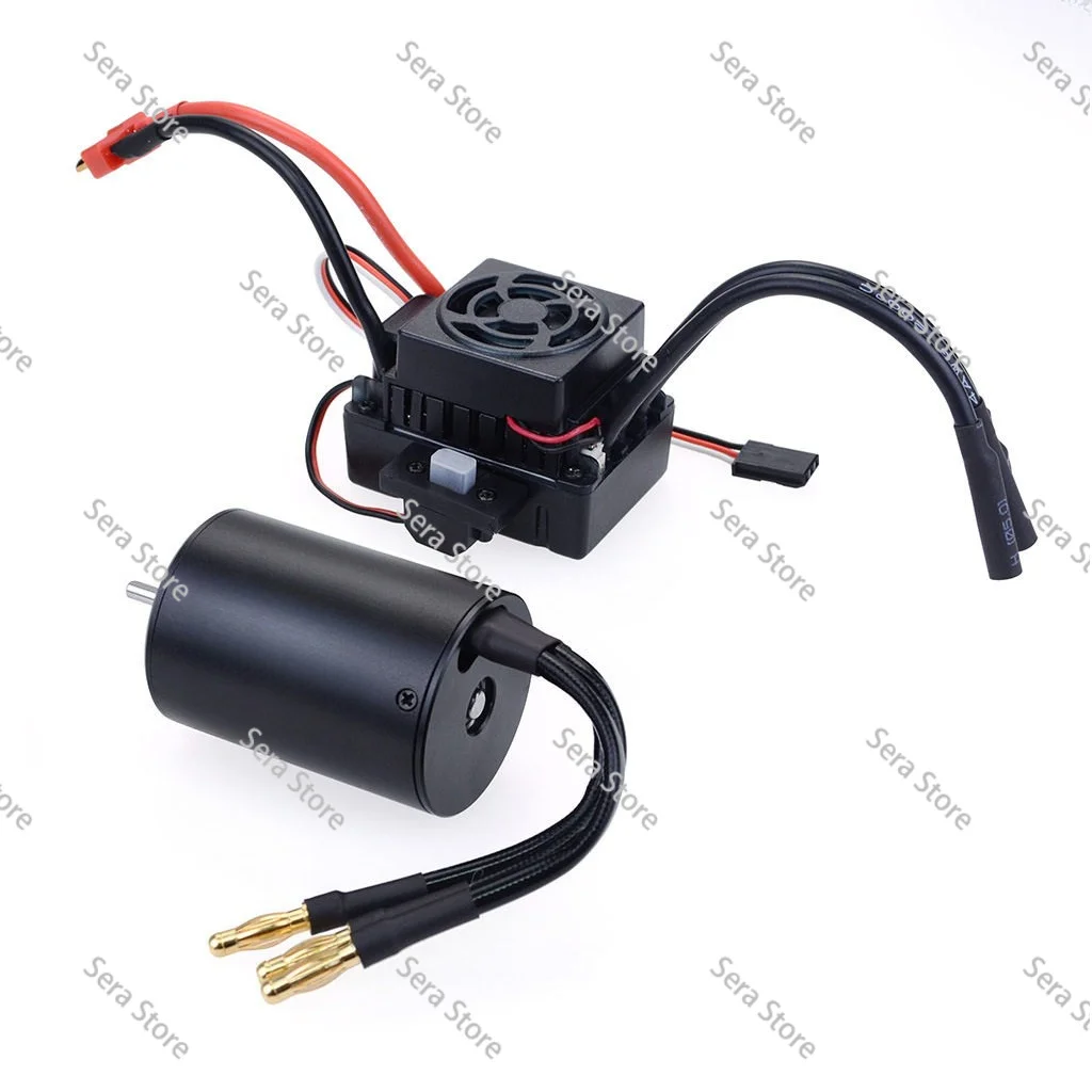 Upgrade Sensorless 60A 80A 120A S-80A S-120A Brushless ESC Electric Speed Controller with 5.5V / 3A BEC for 1/8 1/10 RC Car