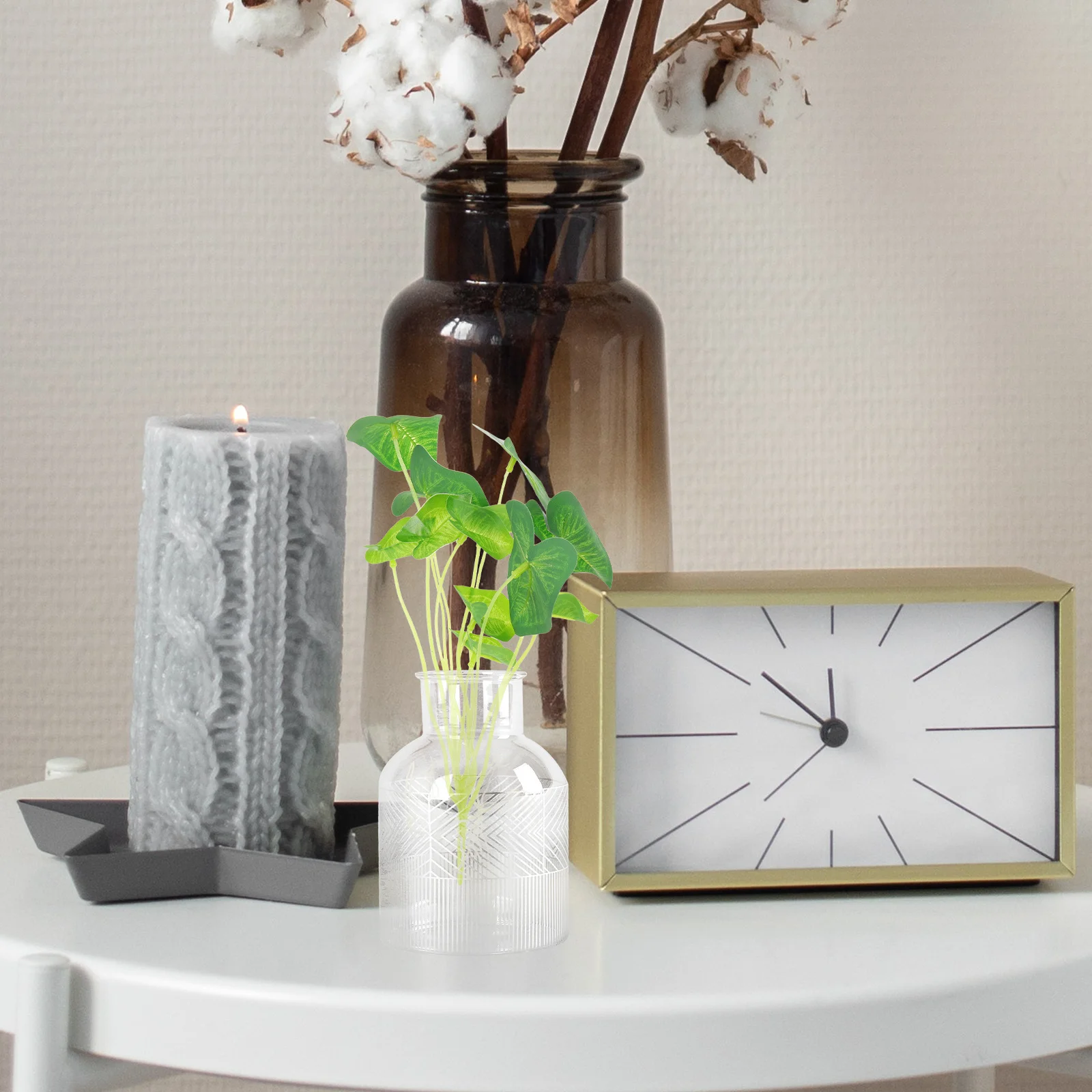 

5Pcs Aquarium Plant Simulation Fake Water Grass Decoration Fish Tank Ornament Artificial Aquarium Supply Fish Tank Accessory