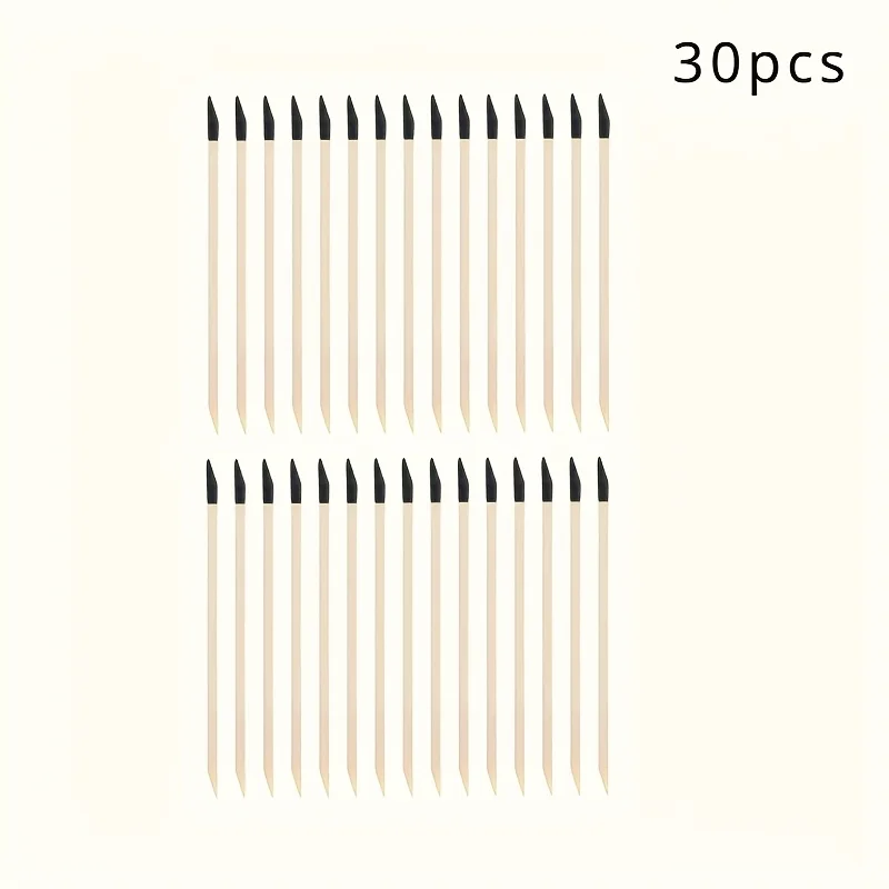 20-Pack Sandpaper Sticks, Wood Sandpaper, for Polishing Branches, Fine Details, Multi-Purpose Wooden Sandpaper Tools, Suitable for Plastic Models, Wooden Models, Durable and Precise, for Polishing and Detail Work