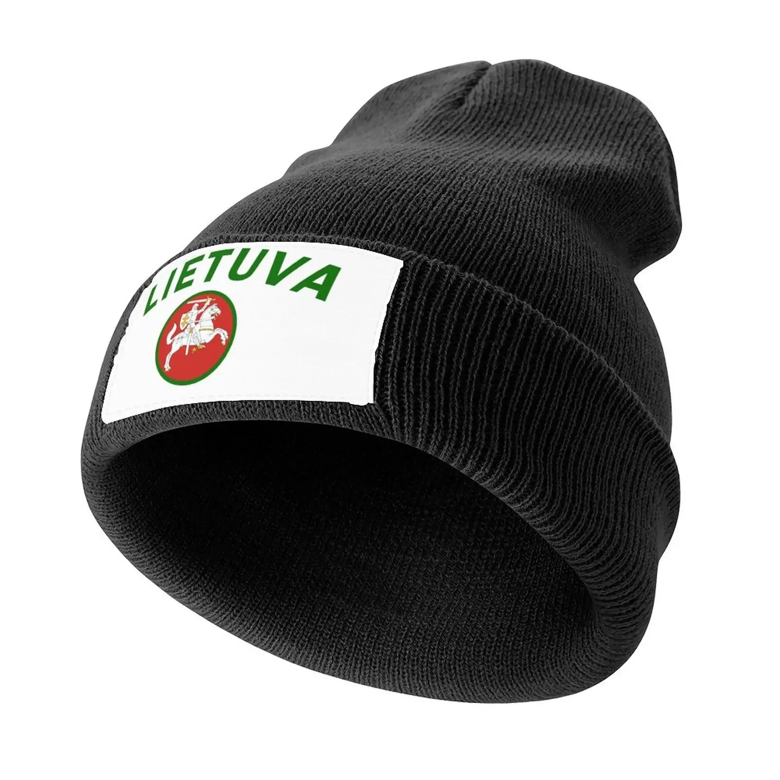 

Lithuania National Coat Of Arms Merchandice Knitted Cap Big Size Hat Trucker Hat Kids Hat Women Beach Fashion Men's