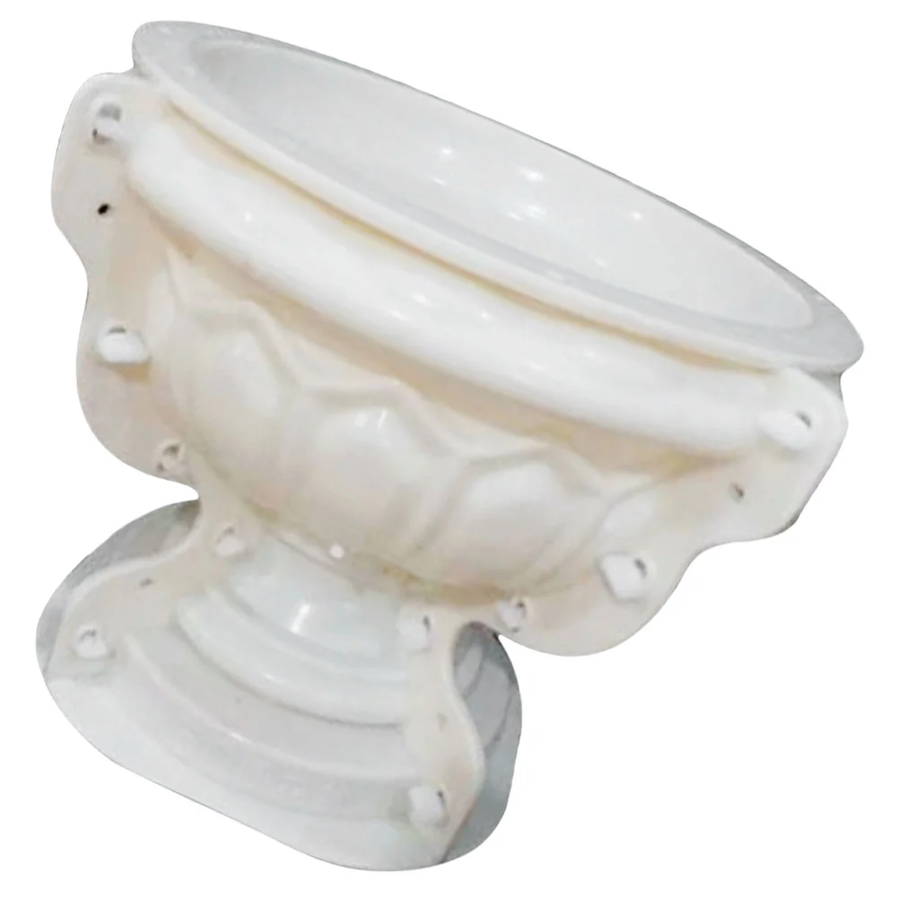 

Mold Concrete Plant Pot European Flowerpot Pots DIY Tabletop Decor Molds Planter Beige Crafts