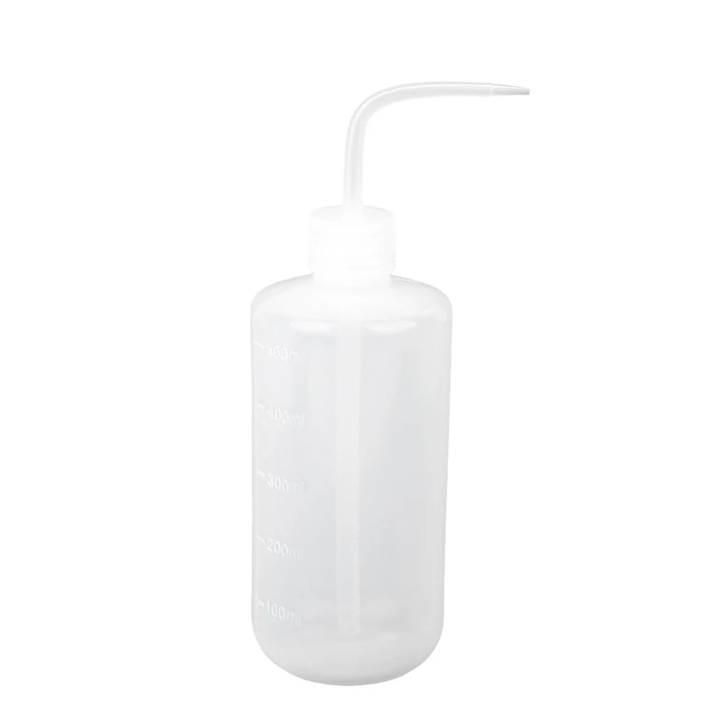 

500ml Transparent Plastic Watering Bottle 22cm Height 7cm Bottom Plant Succulents Easy Use Lightweight Squeeze Spray Garden
