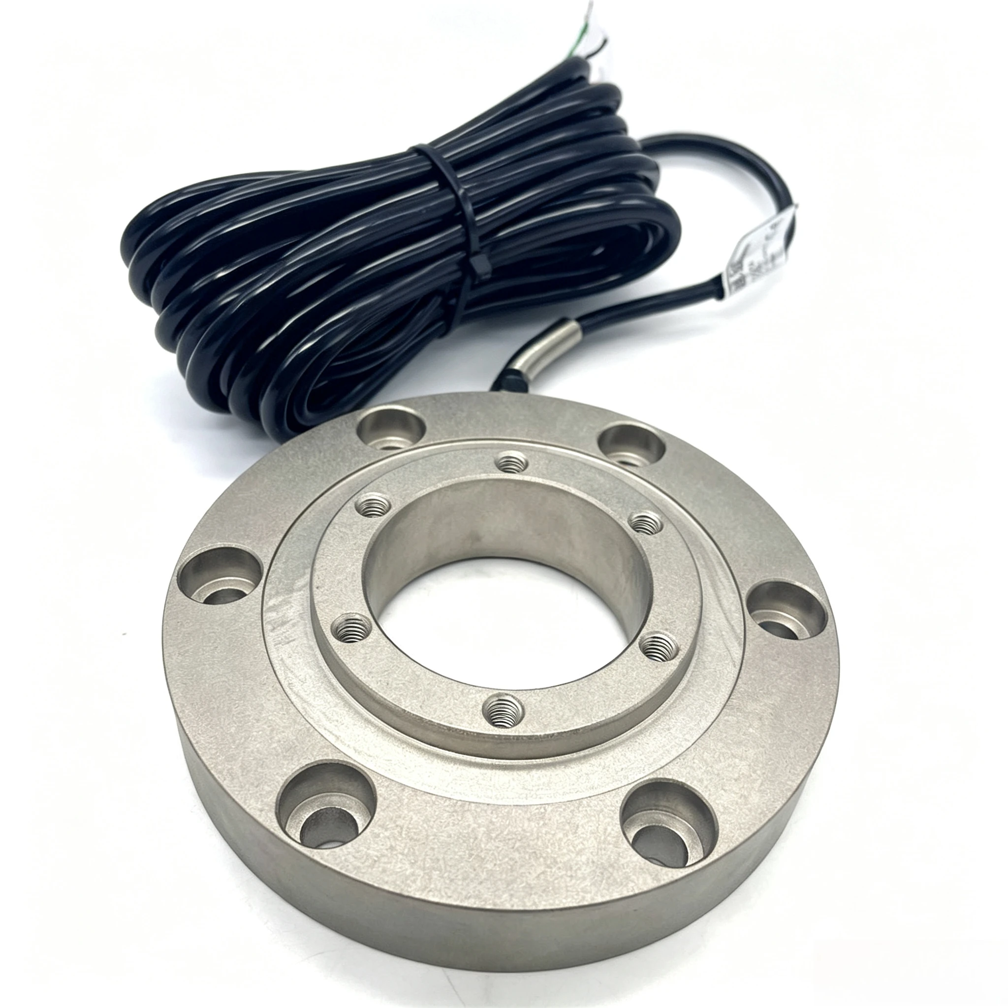 Low Profile Annular Pancake Compression Load Cell Force Sensor for Material Testing Machine Automated Assembly Lines