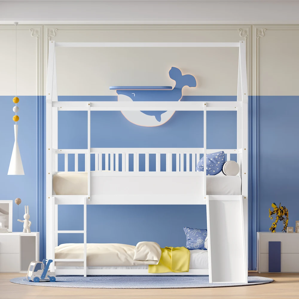 House Bunk Bed With… - image