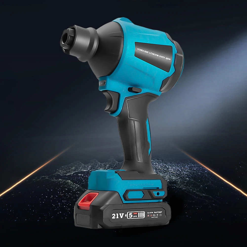 Soffiatore ad alta velocità spazzolato senza fili 1600W gonfiatore elettrico al litio ricaricabile spolveratore detergente per polvere per batteria Makita 18V