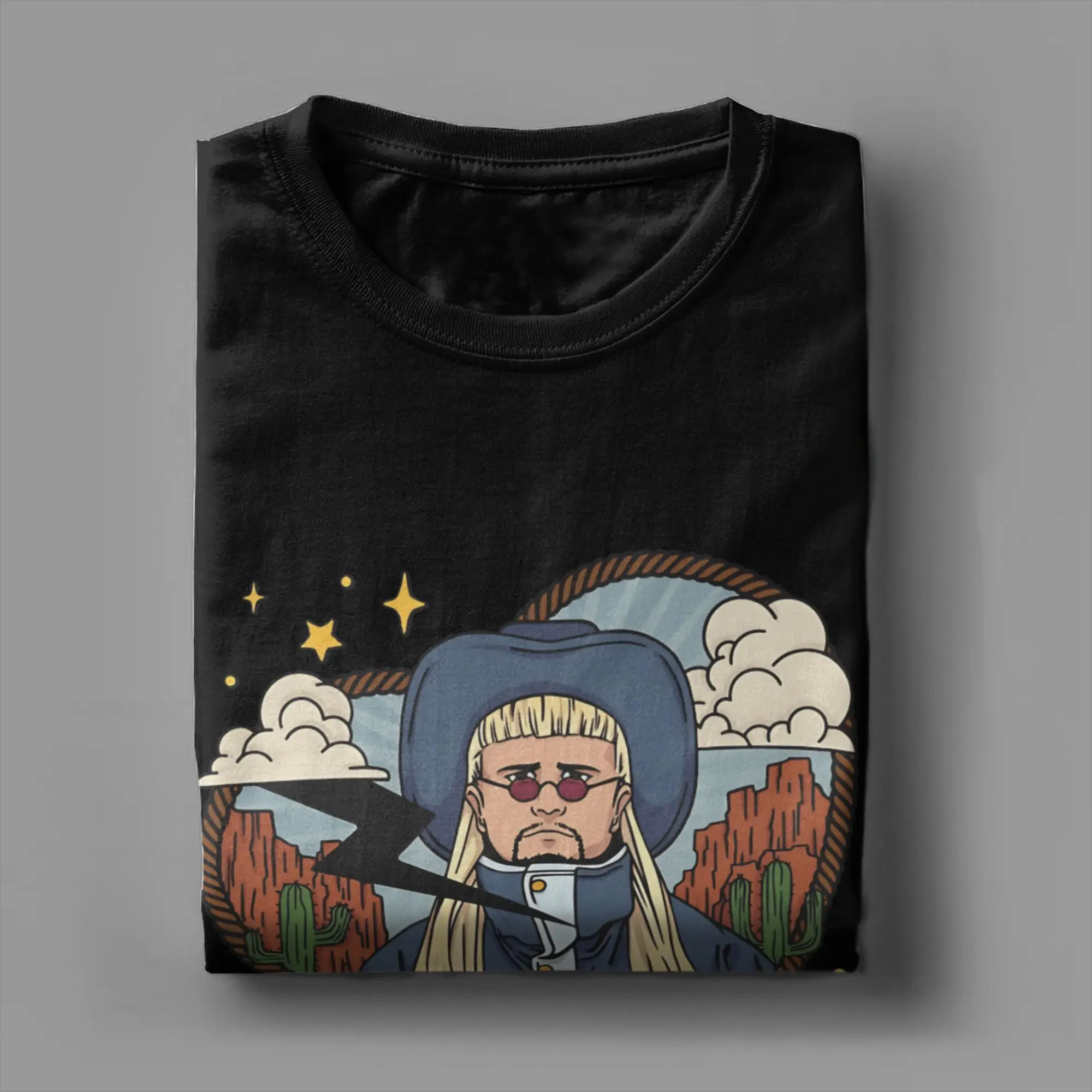 Oliver Tree Cowboy Tears Herren-T-Shirts, einzigartige T-Shirts, kurzärmeliges T-Shirt mit Rundhalsausschnitt, 100 % Baumwolle, Geburtstagsgeschenk-Kleidung – Detail 4