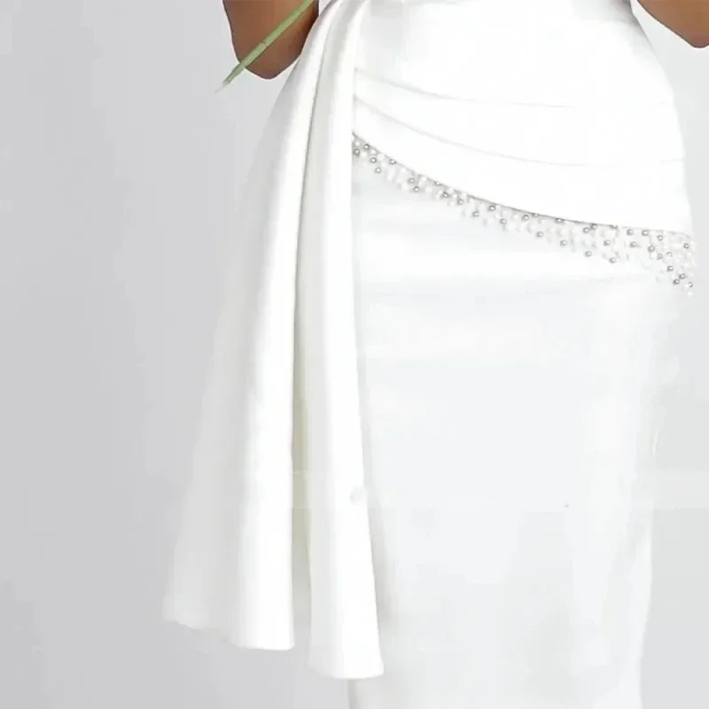 Robes mère de la mariée personnalisées, robes de soirée courtes pour femmes, robe d'invitées de mariage, robes de mariée de luxe pour fête, 2025