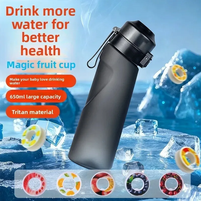 1/3/5/10pcs Flavour Pods Sports Water Bottle Air Pods Fragrance Ring Drinking Bottle Scented Pods Water Cup Fragrant Rings