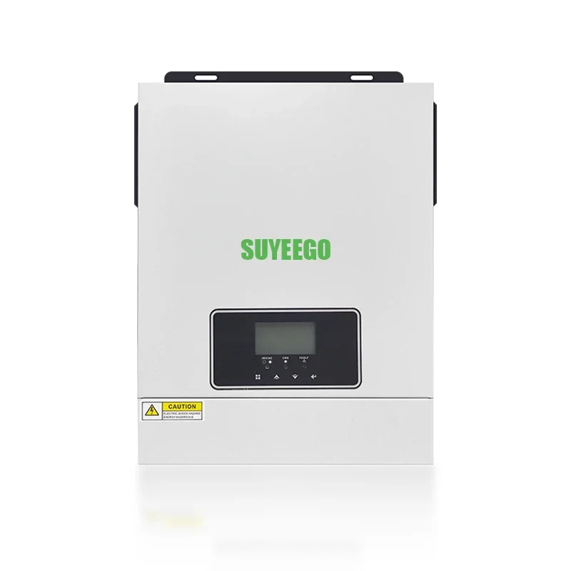 SUYEEGO LCD Display Solar Inverters 6KW 50 60hz Single Phase Hybrid Off Grid Solar Inverter 6KVA 48V for solar systems