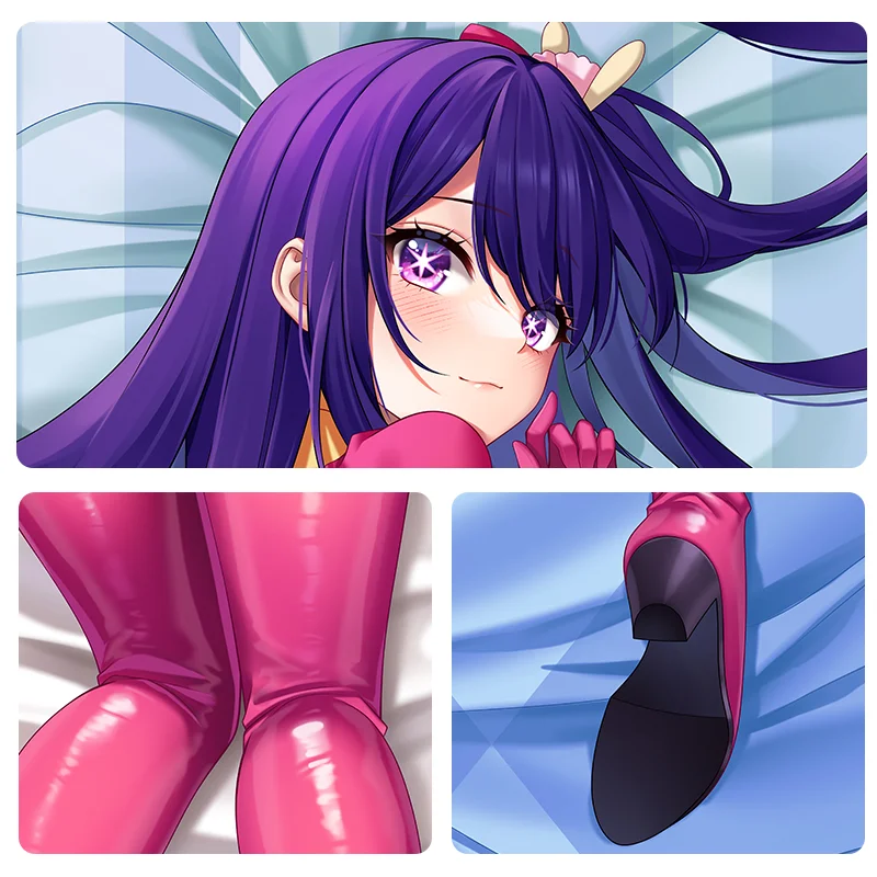 Hoshino ai (oshi no ko) dakimakura kissen bezug körper kissen bezug