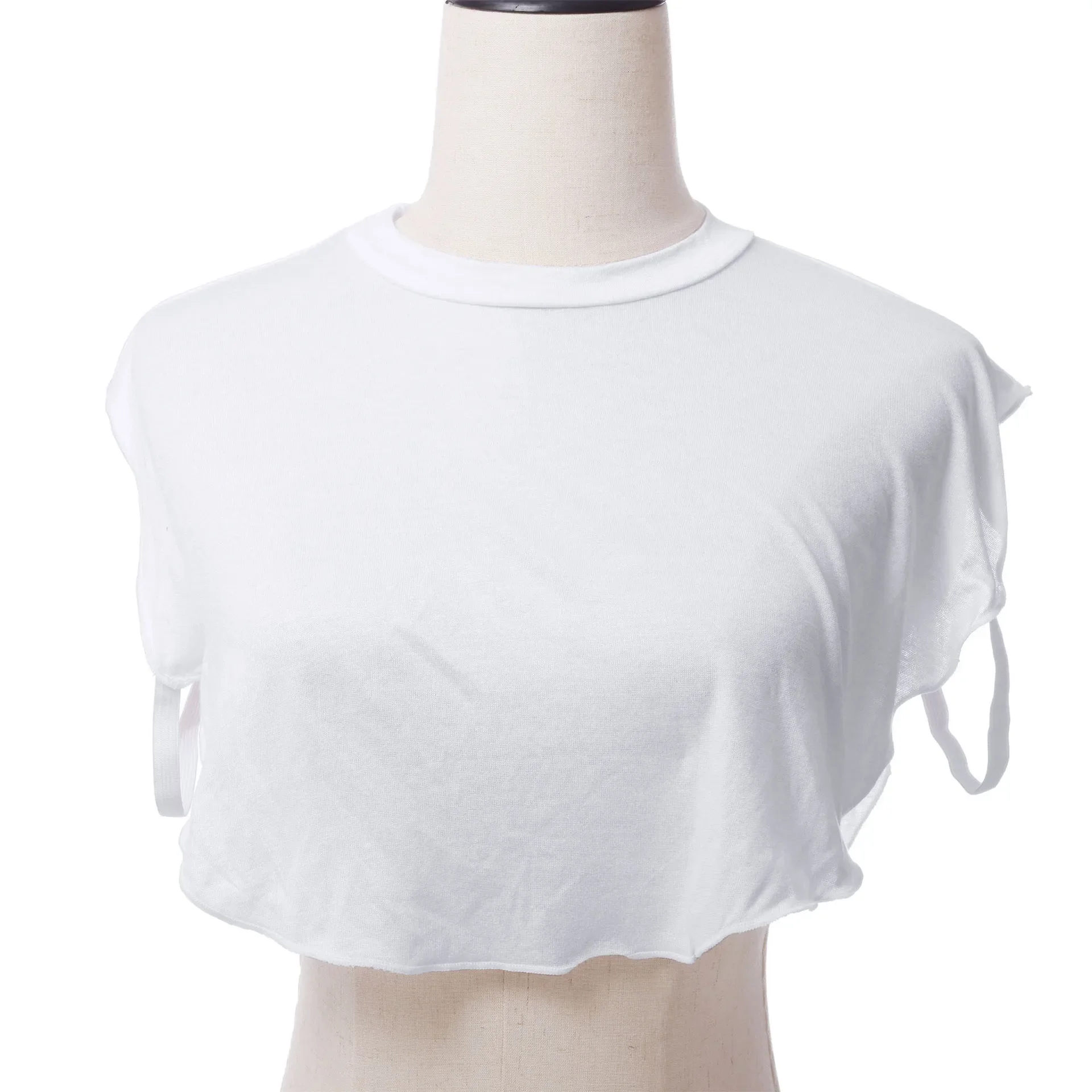 New Modal Hijabs Neck Cover Detachable Fake Collar Women Turtleneck Neck Half Crop Tops Blouse False Collar Muslim Hijab Scarf