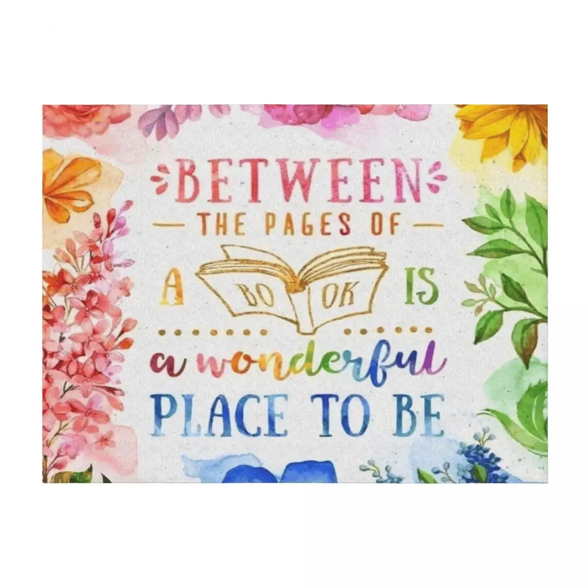 

Betwen the pages wonderfully beautiful Throw Blanket Giant Sofa Decorative Sofa Soft Beds Weighted Blankets