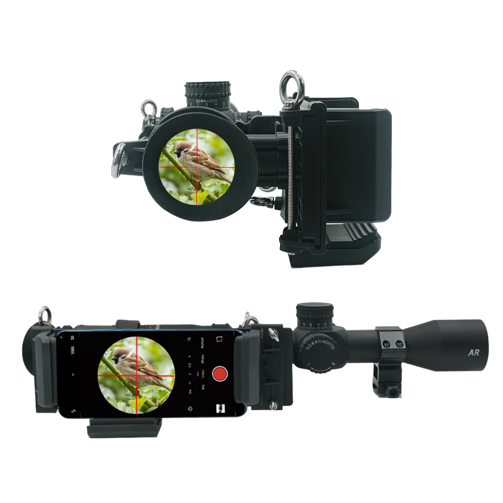 Starpheye S1 Side Shot Bracket Hunting Action Camera Mount for Go Pro Camera Phone Adjustable Flexible Scope Camera Bracket