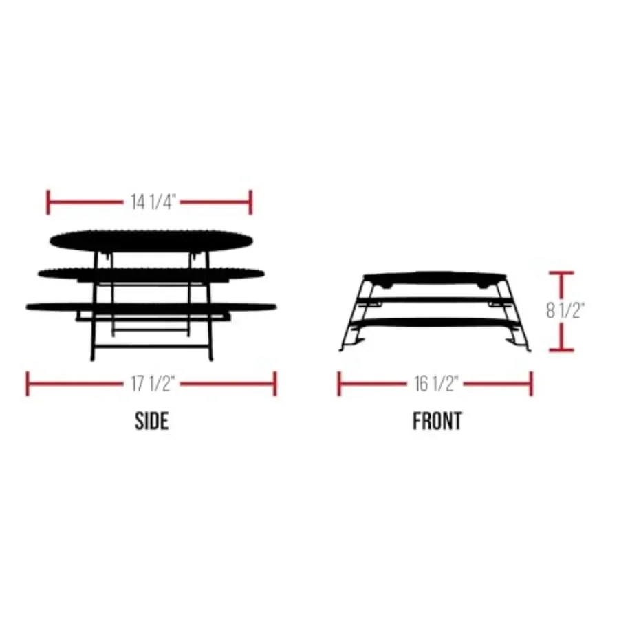 Pellet Grill Smoker for outdoor cooking, heavy-duty stainless steel, black, round design with sliding lid and jerky rack