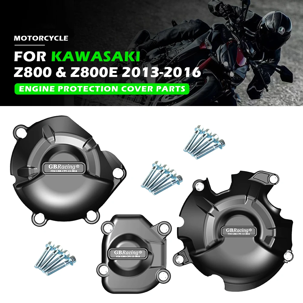 

Z800 2013-2016 Motorcycle Engine Protect Cover For KAWASAKI Z800 & Z800E Frames Clutch Pulse Protection Cover Parts