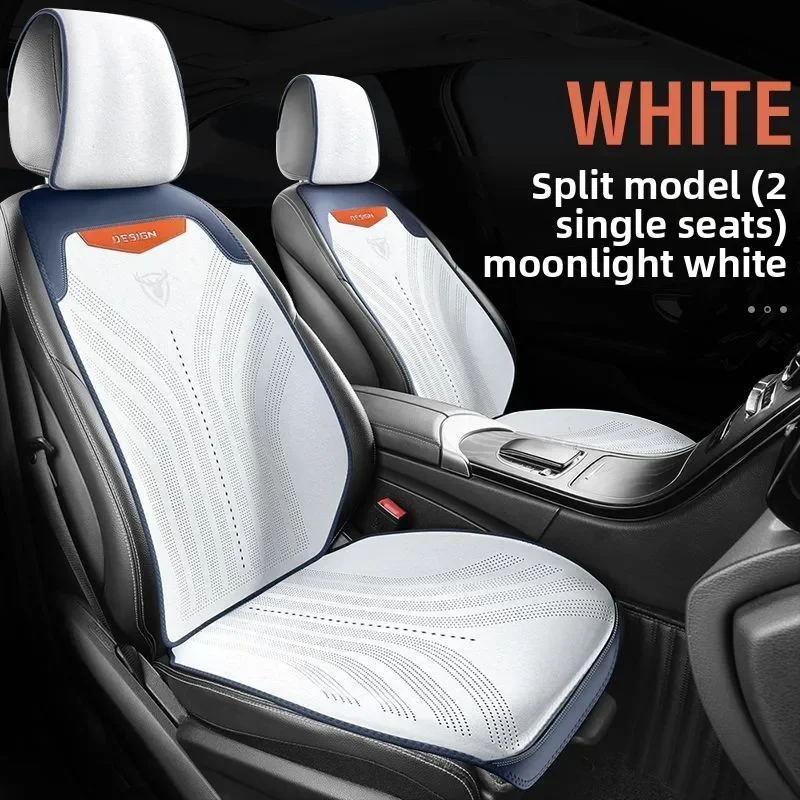 

Universal All Seasons Car Seat Cover Breathable Suede Seat Anti-slip Protective Cushions Luxury Car Ultra Thin Suede Seat Cover