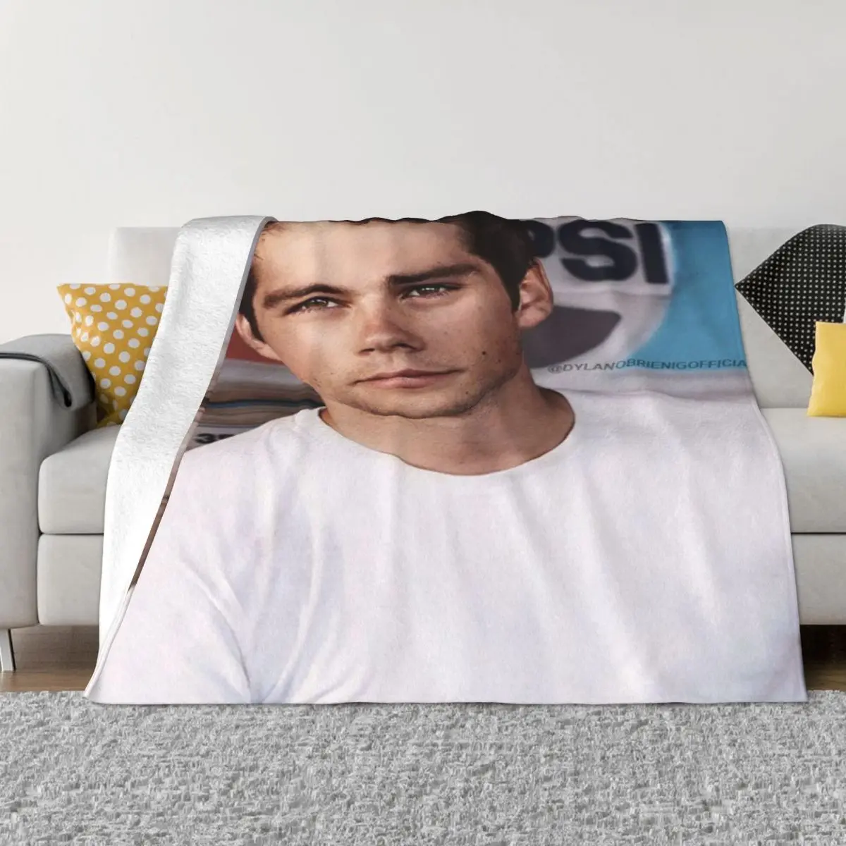 

Dylan O’Brien 00448 Quilt Bed Blankets birthday gift Sofa bed blanket Blankets And Blankets Throw Blanket