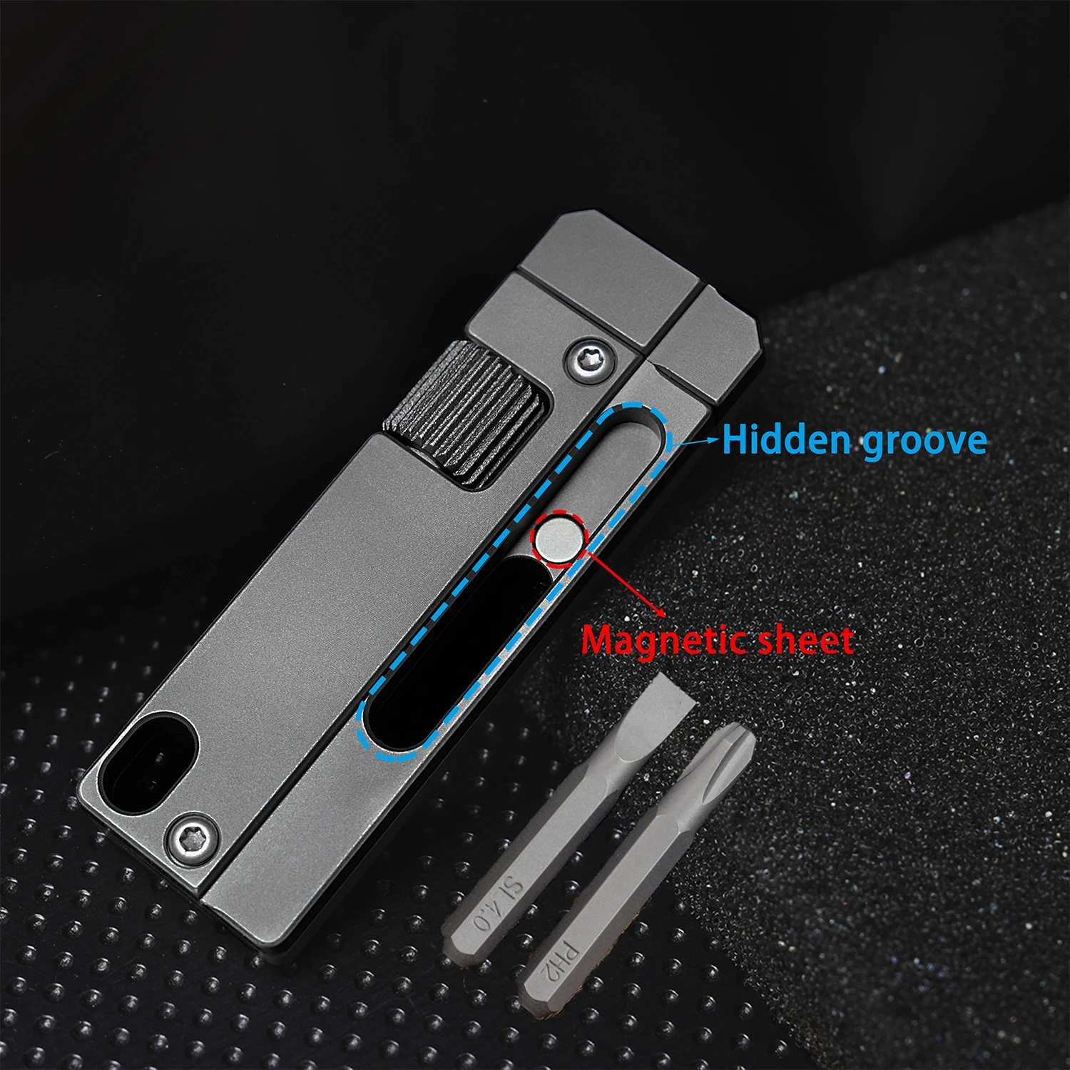 

Very Practical Outdoor EDC Mini Cross Screwdriver And Straight Screwdriver Adjustable Wrench
