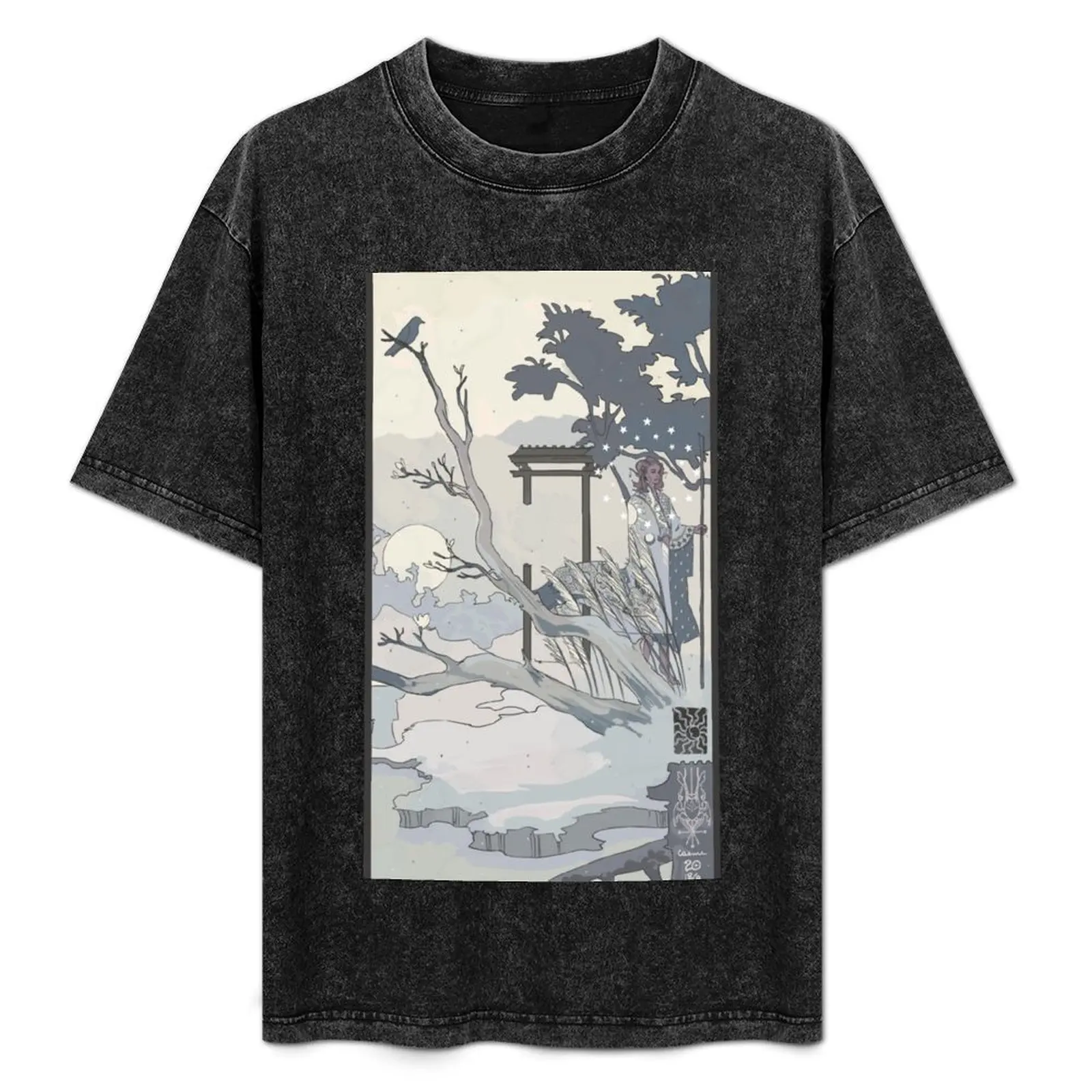 

Mollymauk 04 T-Shirt Large Size Casual Tee Shirt
