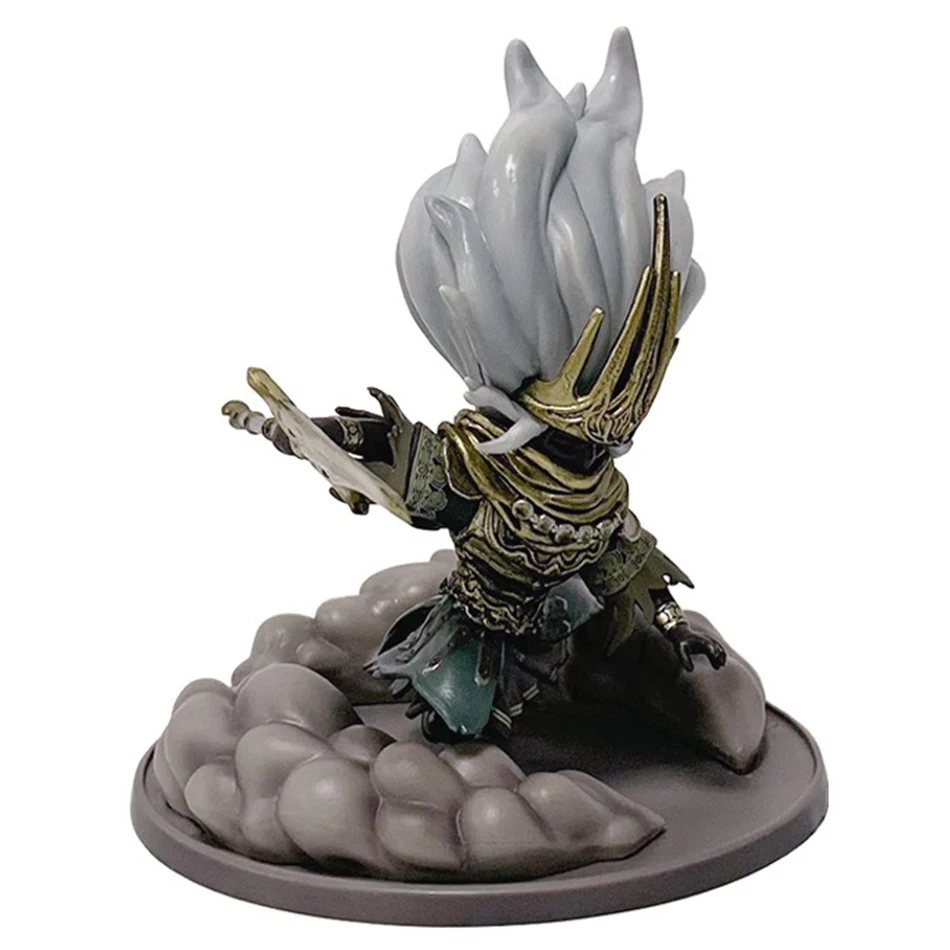 Neue heiße 14 cm Dark Souls III Nameless King (Dragon-Slaying War God/Sun Warrior) Desktop Ornament Figur, PVC Modell Spielzeug Geschenk