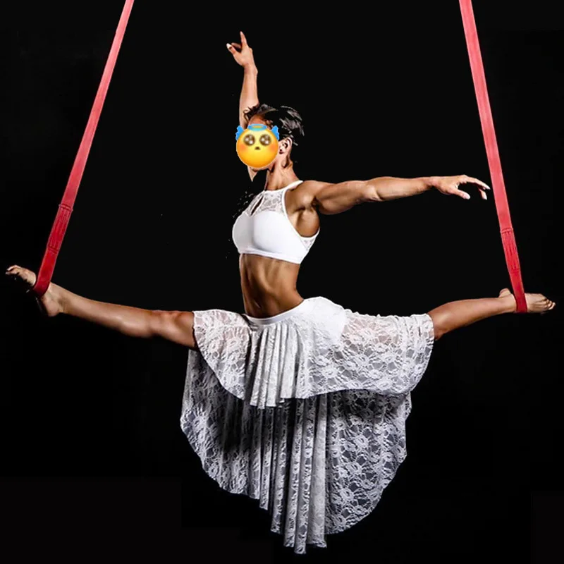 2/2.5/2.75M Aerial Straps Ropes Loops Aerial Acrobatics Body Loop Trapeze Circus Apparatuses Equipment Three-Layer Straps Ropes