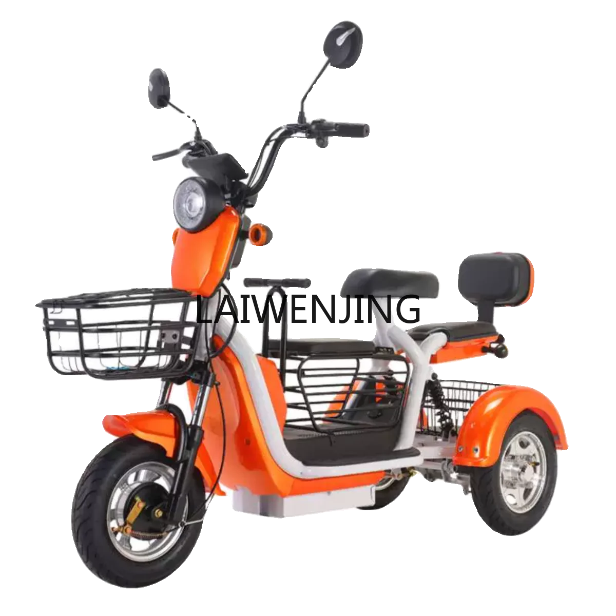 

HLZ electric tricycle for the elderly leisure household small battery car