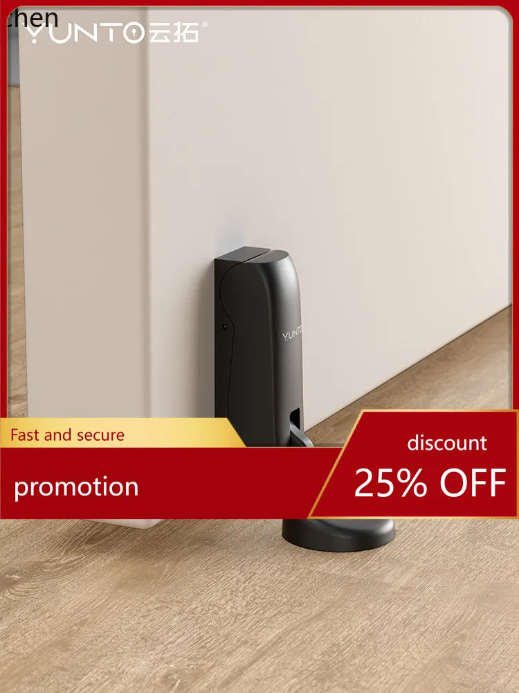 

Дверной стопор Zml, ограничитель для двери, ветрозащитный напольный стопор, бесшумный стопор для ванной комнаты