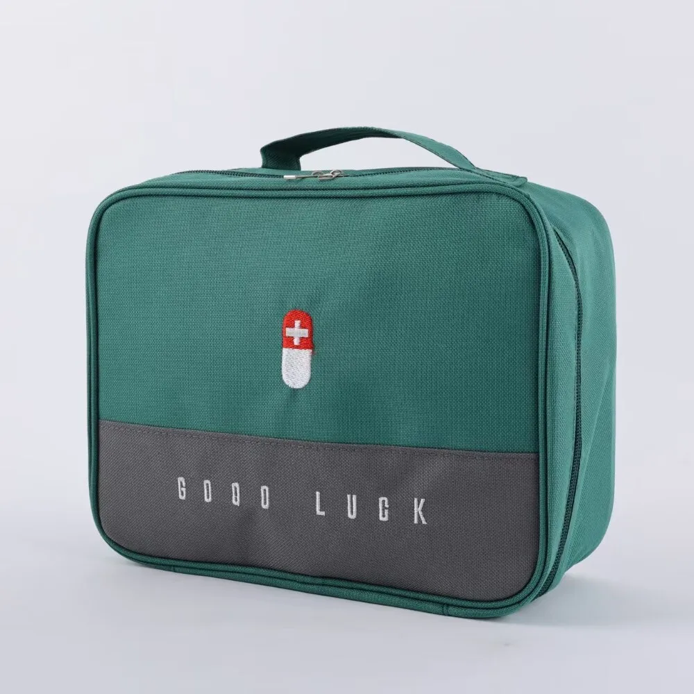 

Large Capacity Portable Travel Outdoor First Aid Kit Medical Supplies Storage Organizer Bag for Home Camping Hiking Emergency