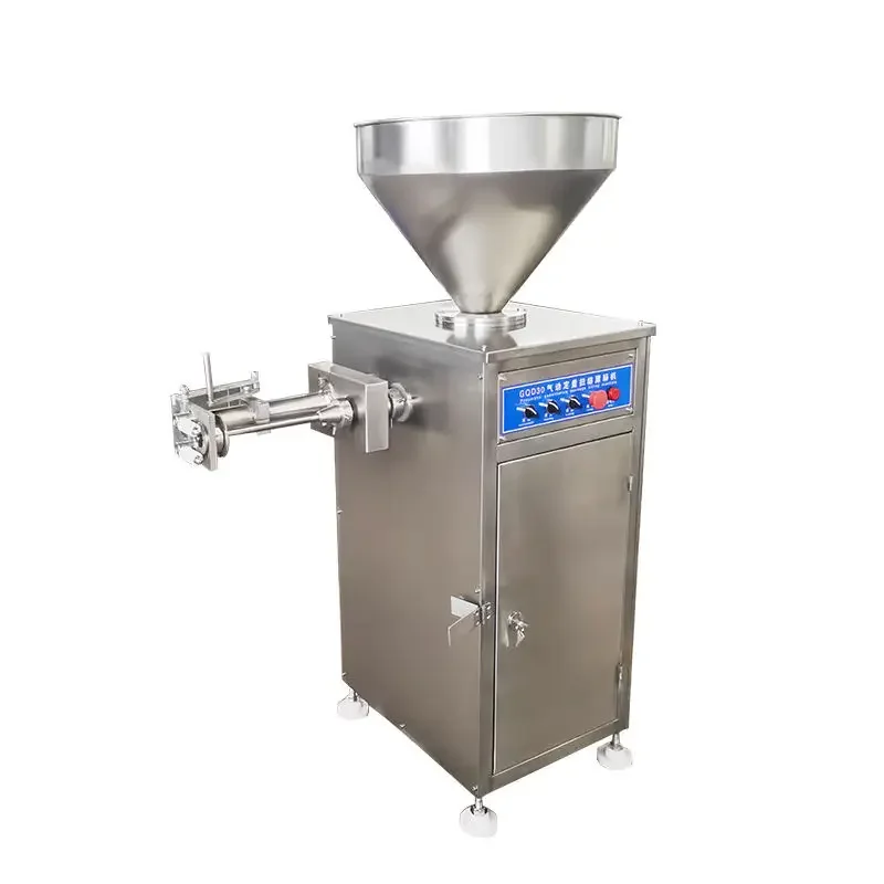 High Quality Automatic Pneumatic Meat Sausage Machine Quantitative Enema Stuffer Filling Maker