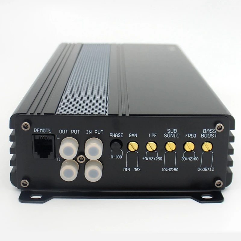 Single Channel Amplificador Class D Digital Car Amplifier 600W High-Power Car Amplifier Car Audio Modification K-600.1D