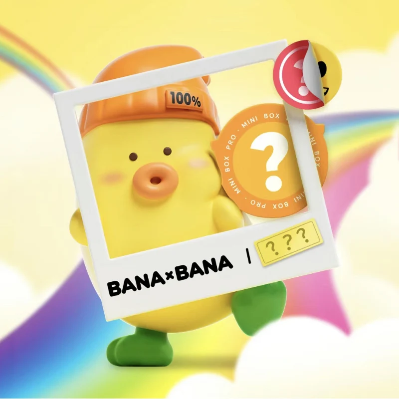 Banaonix banab Mini Box Amusement Park Series Blind Box Toys Mystery Box Guess Bag Kawaii Banana Action Figures Model Girl Gifts