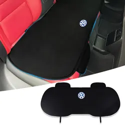 Car Seat Cushion Seasons Breathable Front Chair Seat Pad Cover For Volkswagen Polo GTI Bora Rline Jetta Golf 7 8 Tiguan Tharu VW