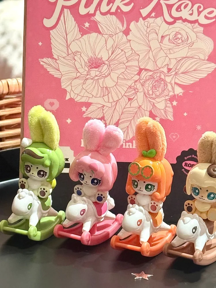 

Cup Rabbit Teeny Weeny Fruity Series Blind Box Cute Mini Magnetic Figure Collection Model Ornament Mystery Box Desktop Decor