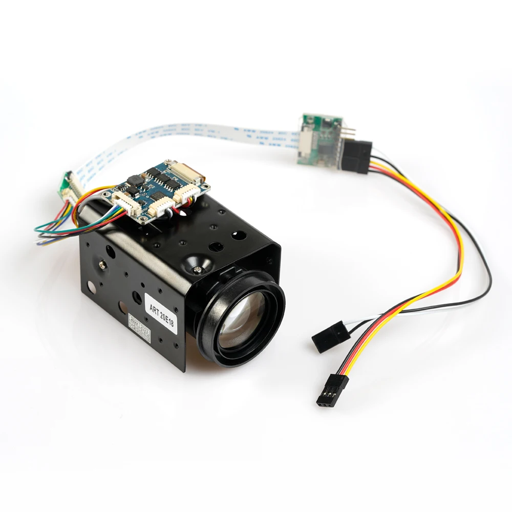 Foxeer 30x Zoom 700TVL CMOS Camera PWM Controll AHD/CVI/CVBS 10x Zoom For RC Multirotor Airplane Fixed-Wing DIY Parts thumbnail 5